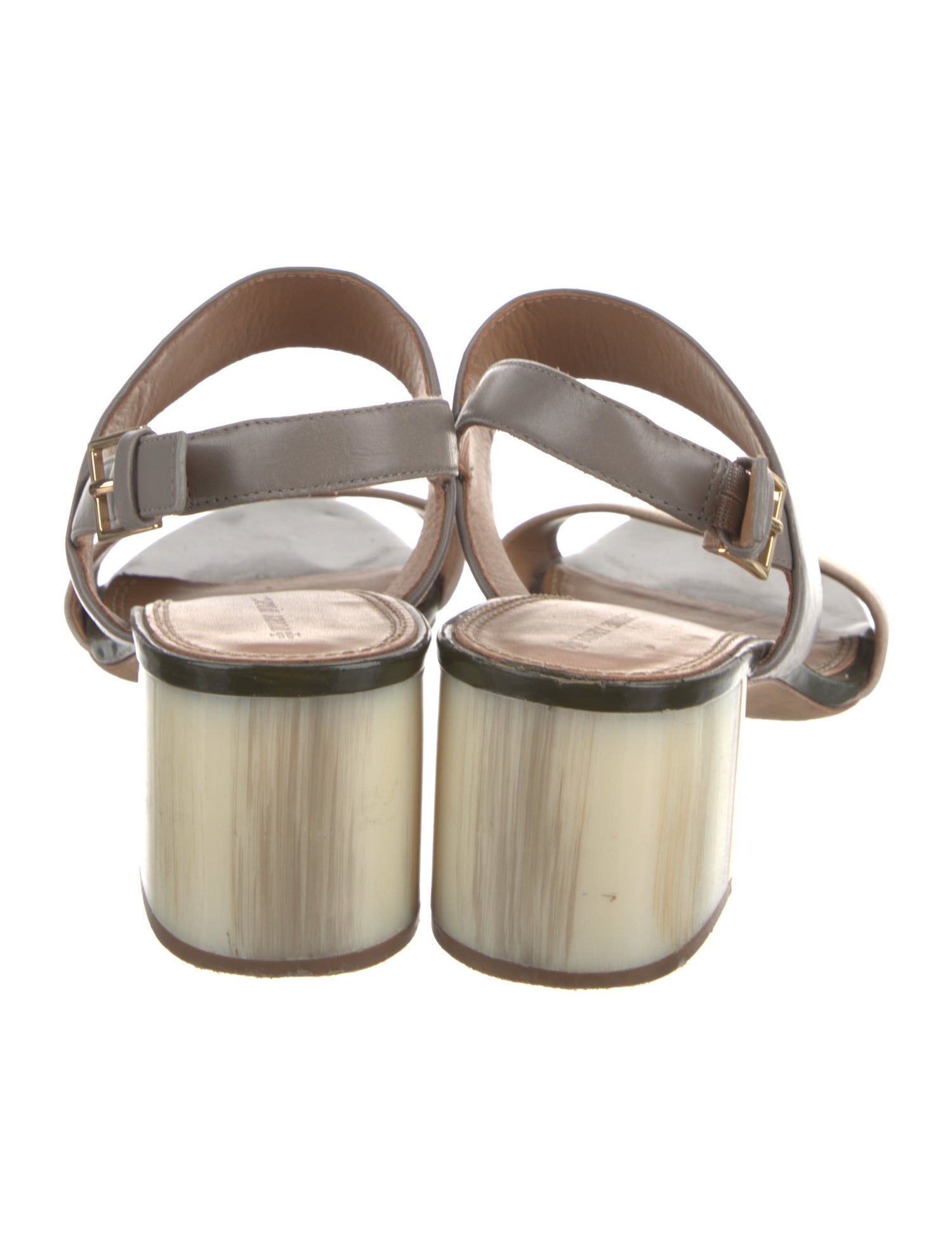 Tory Burch Leather Slingback Sandals